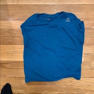 Reebok Open Back CropTop (more of a tealish color)